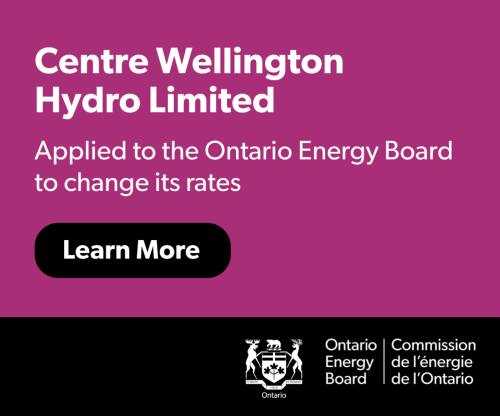 CW Hydro has Applied to the Ontario Energy Board to Change its Rates